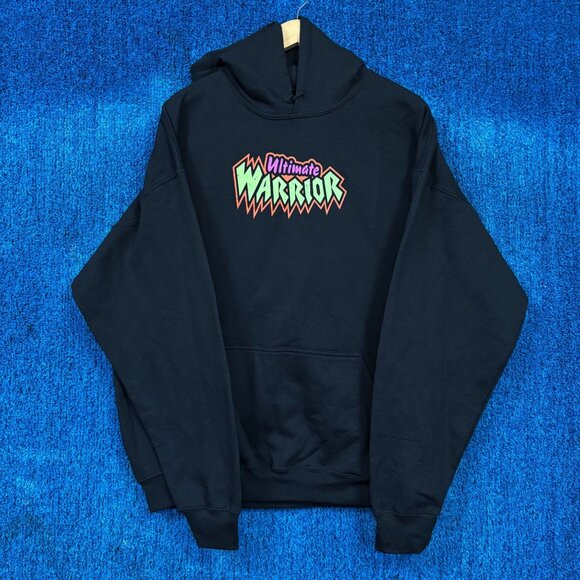 WWE Legends James Hellwig  “The Ultimate Warrior Always Believe” Hoodie Size XL - Picture 1 of 4